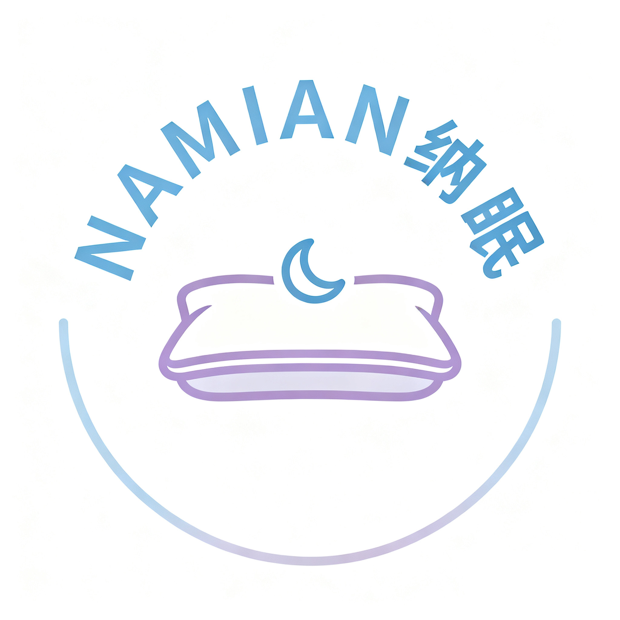 纳眠床墊品牌体验馆的LOGO
