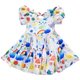 Girls Net Red Dress Summer Dress 2021 New Korean Version Baby Sweet Princess Skirt Children's Western Fashion Skirt