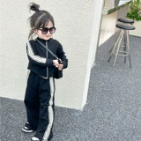 Осенний комплект для отдыха, детская спортивная куртка, в корейском стиле