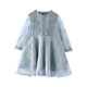 Girls dress 2022 spring and autumn new Korean version of the children's skirt girl Western style lace princess dress baby spring dress