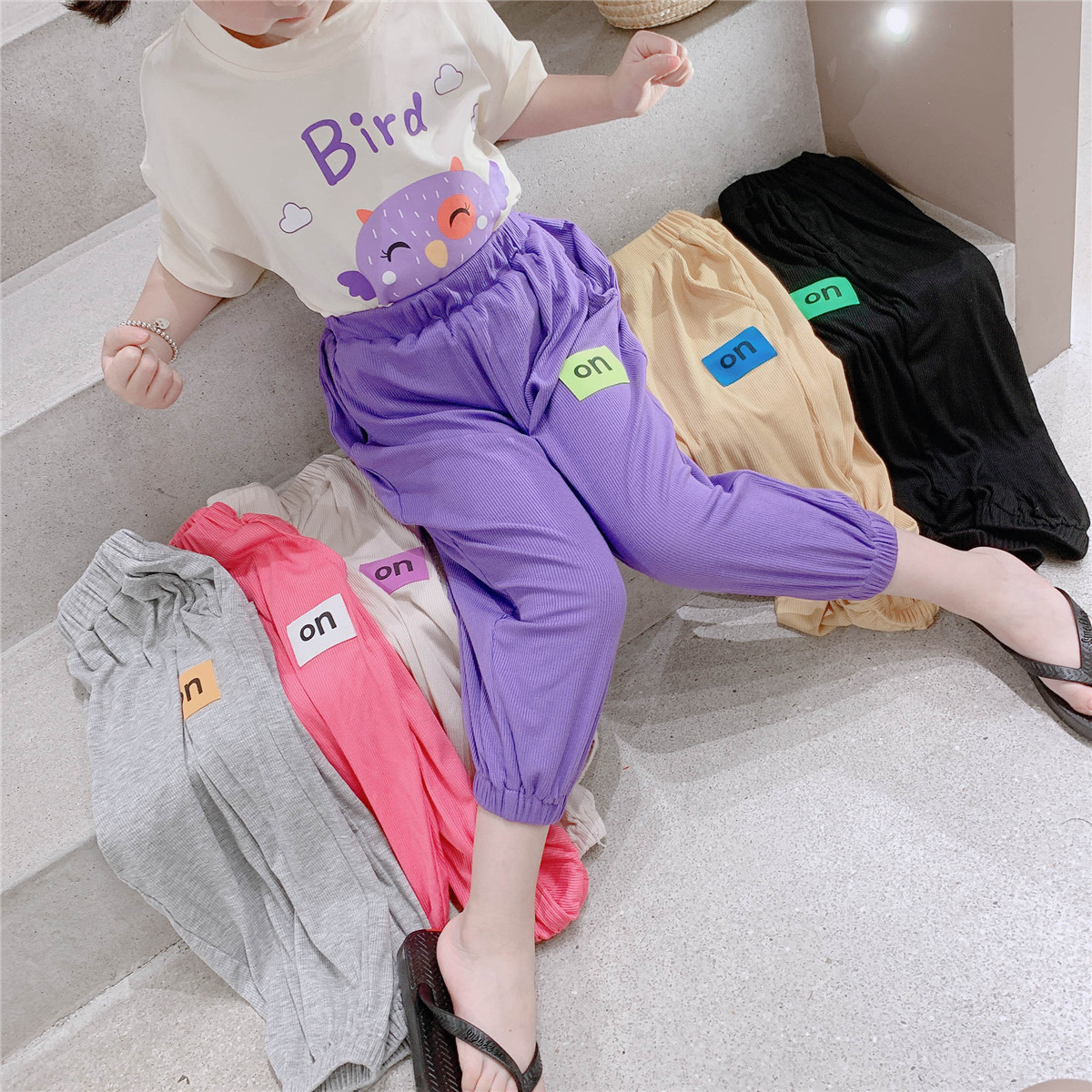 Baby Anti-mosquito Pants Summer Baby Thin Air Breathable Boy Girl Light Cage Pants External Wear Casual Long Pants Children Pants