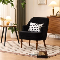 Ретро бархатный черный [свободная подушка для талии]