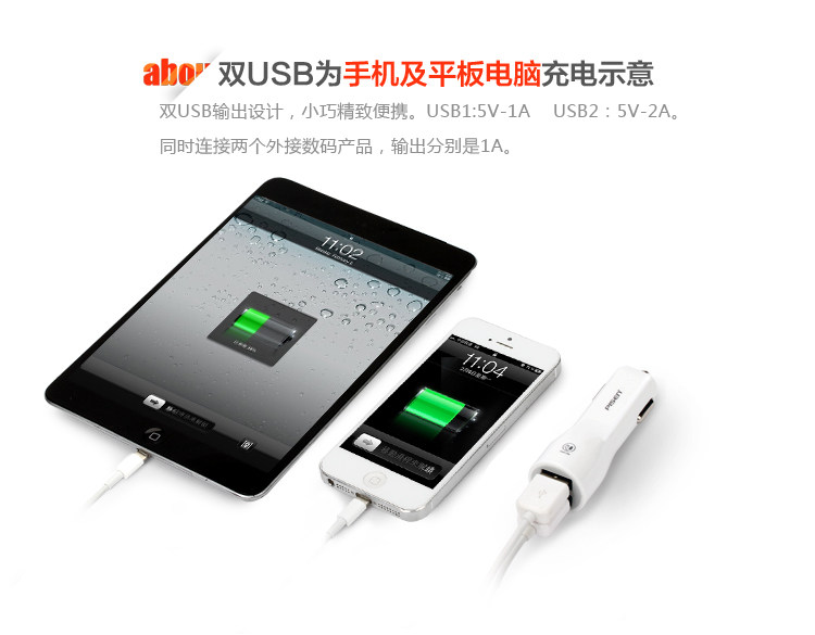 chargeur PISEN 2.1A, 2A - Ref 1291259 Image 10