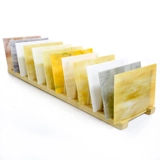 Белая стеклянная мозаика ручной работы, инкрустация камня, «сделай сам»