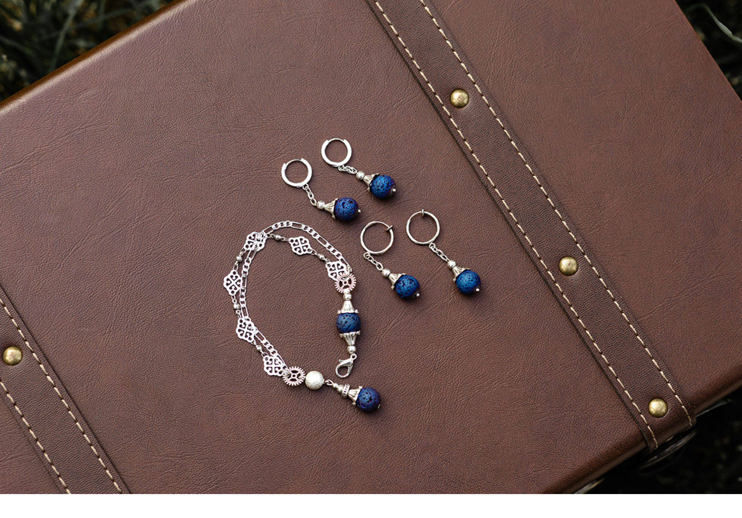 Lord of the Mysteries x Steamland Fors Spirit World Stone bracelet detail image 17