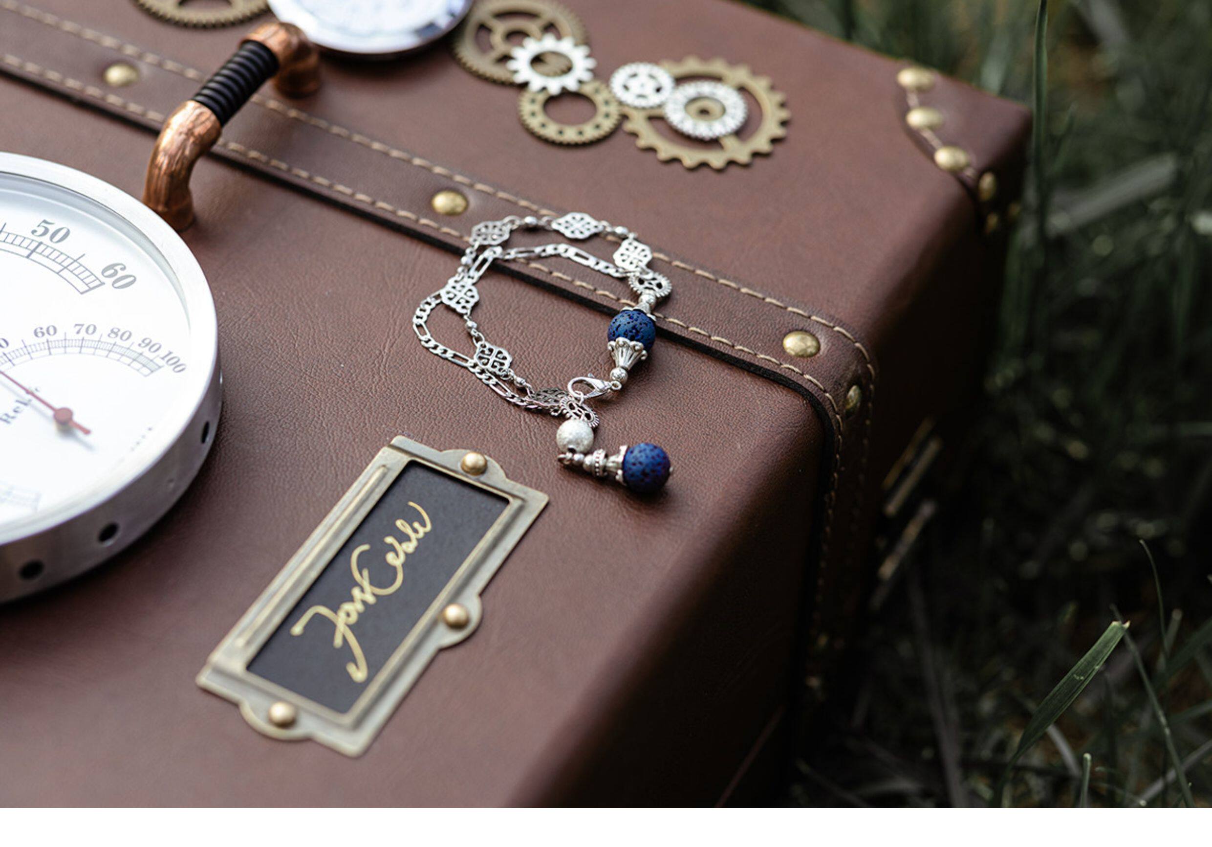 Lord of the Mysteries x Steamland Fors Spirit World Stone bracelet detail image 15