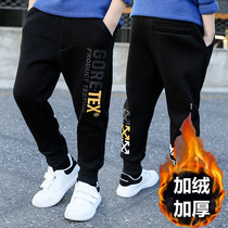  Boys  pants Autumn and winter 8 middle and large childrens trousers 9 winter 10 children plus velvet boys black 12 Boys sports 15 years old
