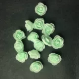 3,0 см моделирование пена пена роза Цветок ручной декоративные цветочные цветочные фальшивые цветы маленькая сумка для головы 100