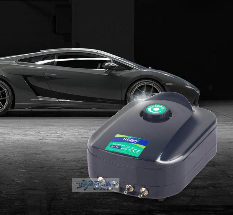 Насос для аквариума 松宝养鱼氧气泵增氧泵超静音小鱼缸氧气泵鱼池增氧机充氧泵打氧机 Gusongbao