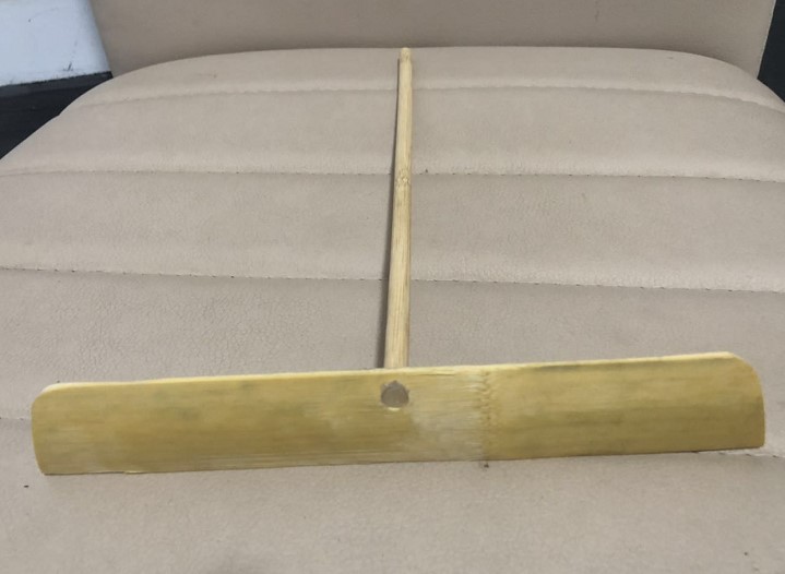 Large commercial bamboo dragonfly pancake fruit tool rake scraper bamboo dragonfly grain fried household rake