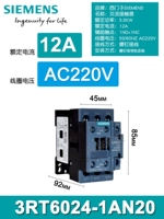 Контактор 3RT6024-1AN20 12A AC220V 1NO+1NC