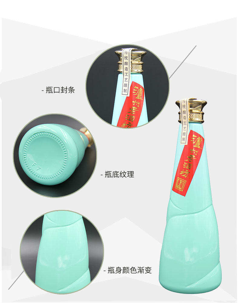中国四大名白酒之一 泸州老窖 泸州老酒坊典藏酒 52度 500ml*6瓶装 图5