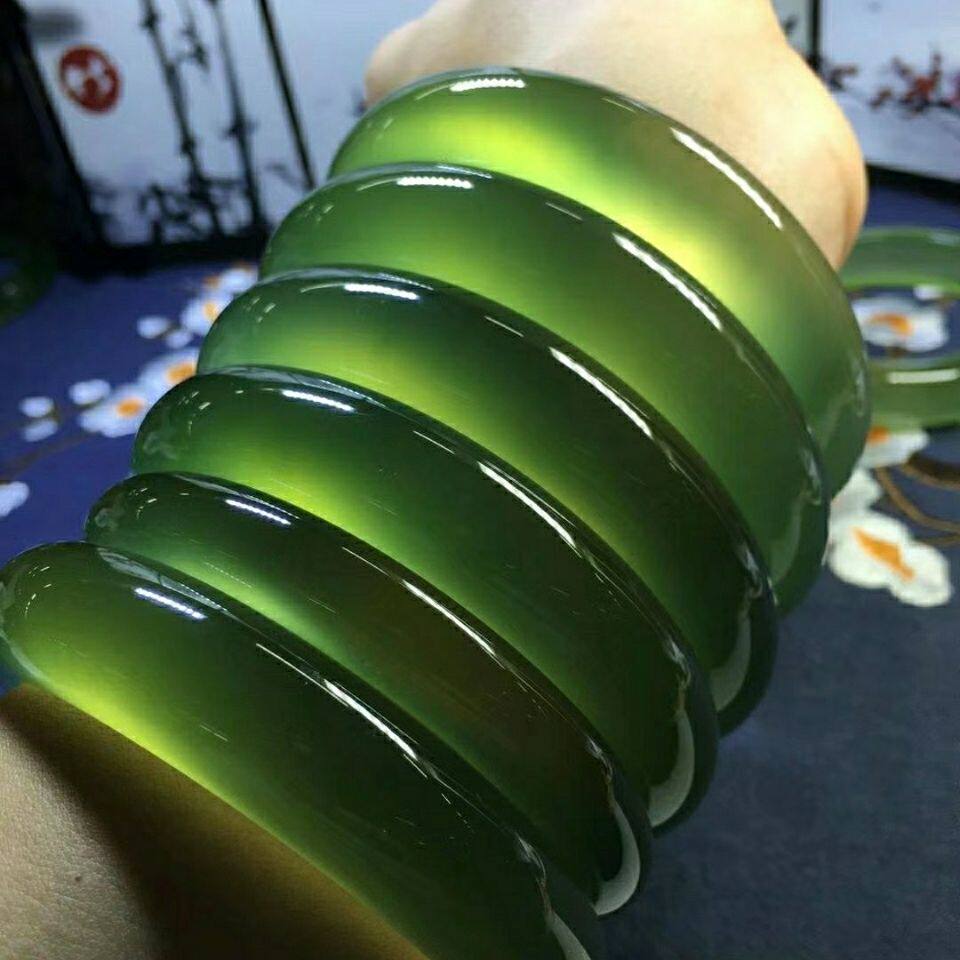 Jade 180 material bracelet jade bracelet into the broadcast room to choose goods payment link