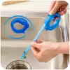 Retractable drain hair Hair cleaner Sink anti-blocking cleaning hook Toilet dredge dredge