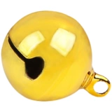 Золотой медный колокольчик с аксессуарами ручной работы, аксессуар, подвеска, DIY, домашний питомец, котенок