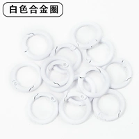 1 кольцо из белого сплава