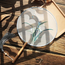 Chinese Wind Group Fan Embroidered Diy Material Bag Women Style Hanfu Matching And Sending Girlfriends Creative Birthday Gift Hem