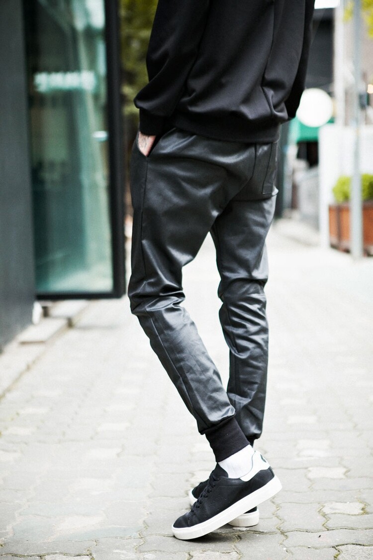 Pantalon cuir homme en vrac pour jeunesse - Ref 1494757 Image 11