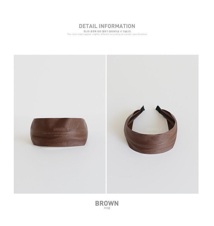 Accessoire coiffure QNIGIRLS en cuir - Ref 1200905 Image 21