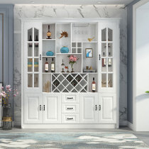 Wine Cabinet Leaning Against Wall Minima Modern American Locker Living Room Large Capacity Multifunctional High Cabinet Dining Side Cabinet Restaurant Cabinet