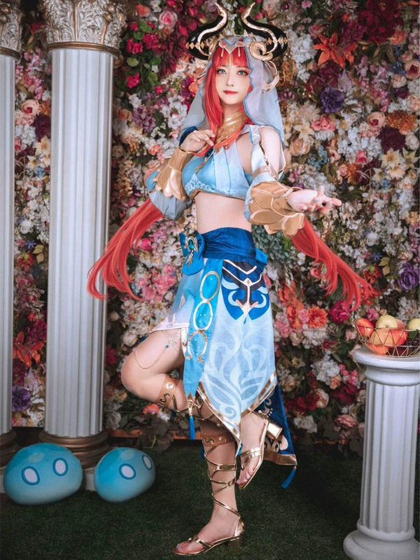 Genshin Impact Nero cos phù hợp với bộ đầy đủ anime game cosplay nữ cos bộ đồ bao gồm tóc giả, phụ kiện và giày