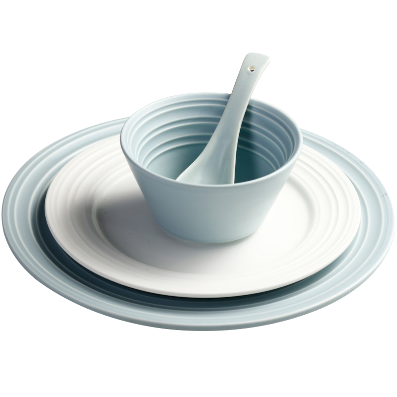 North house ceramics ceramic bowls Nordic household utensils to eat noodles in soup bowl of rice bowl dish dishes suit plate