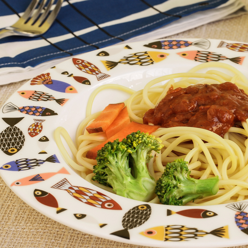 Denmark, blue fish contracted creative ipads porcelain pasta dish hat pasta dish western food dish ceramic deep plate