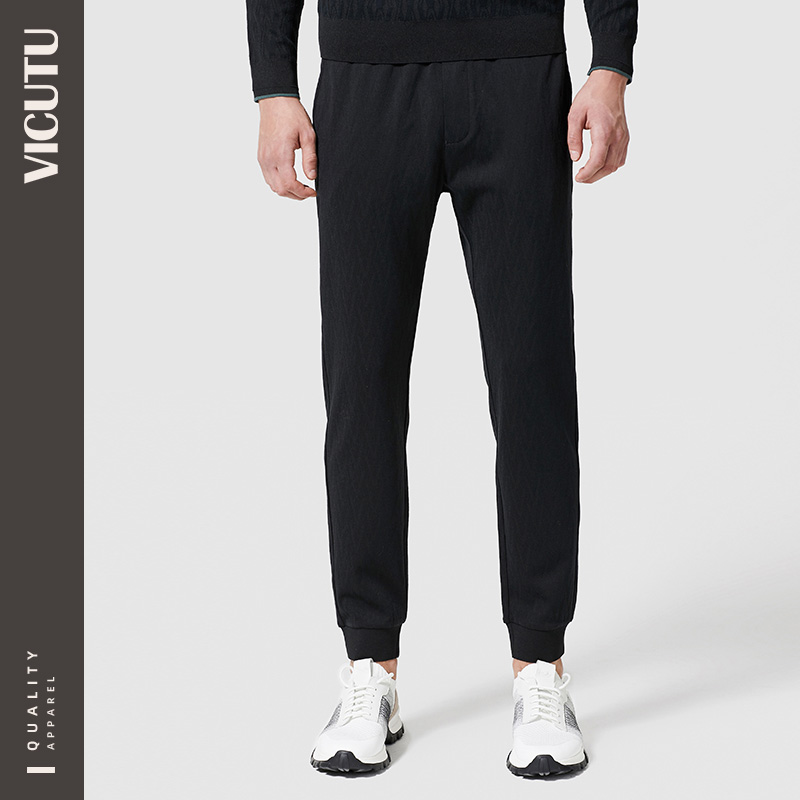 VICUTU VICUTU mall with the same men's casual pants fashion wild slim straight pants men's pants