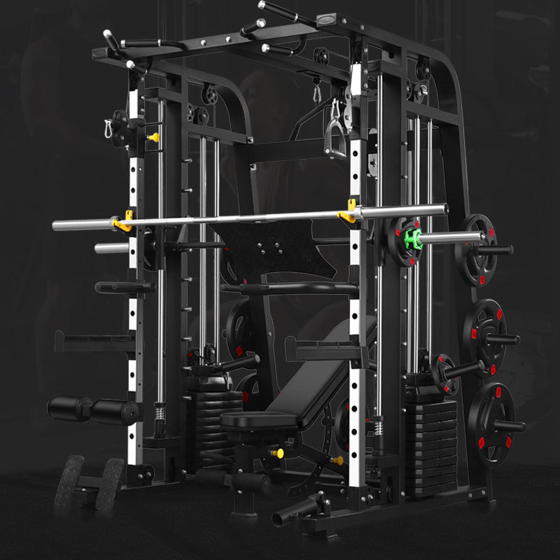 Professional Smith rack gym gantry squat rack big bird multi-function integrated fitness equipment