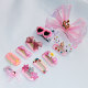 New cartoon pet hair clip hair comb BB clip Teddy Yorkshire Maltese dog clip set ແມ່ນບໍ່ຄືກັນ