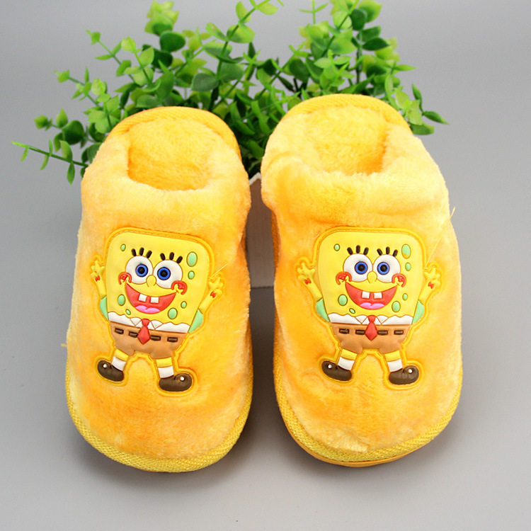 Pantoufles enfants en suède pour hiver - Ref 1020276 Image 56