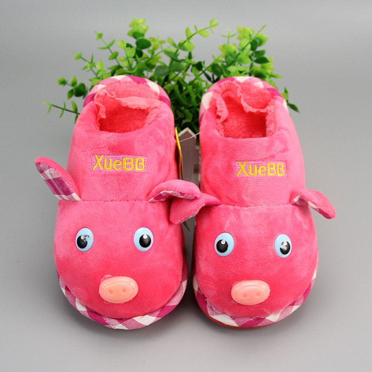 Pantoufles enfants en suède pour hiver - Ref 1020276 Image 54