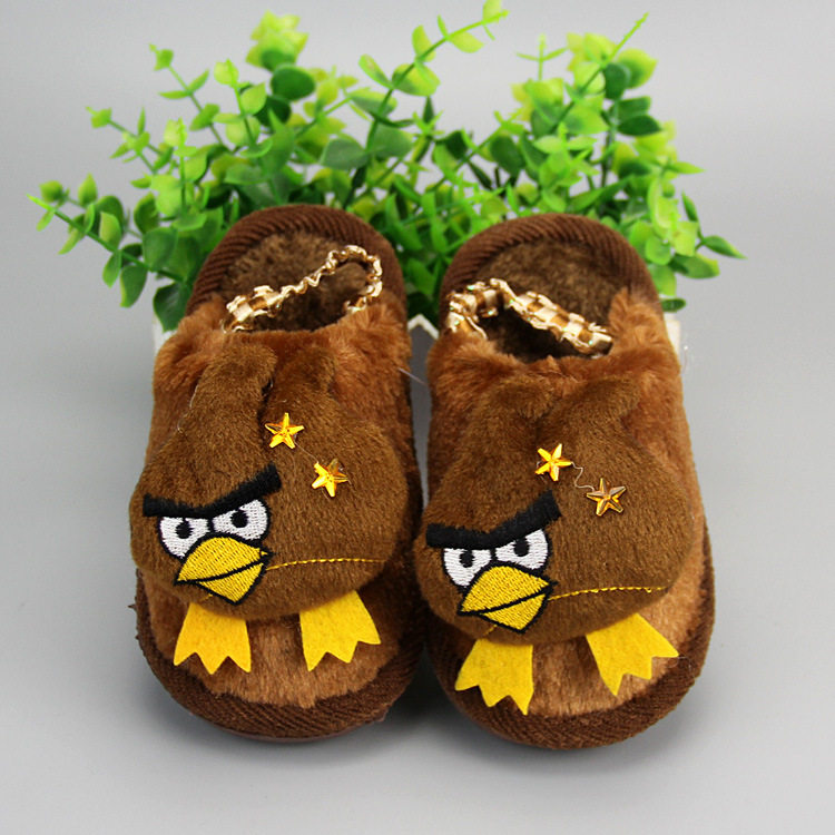 Pantoufles enfants en suède pour hiver - Ref 1020276 Image 29