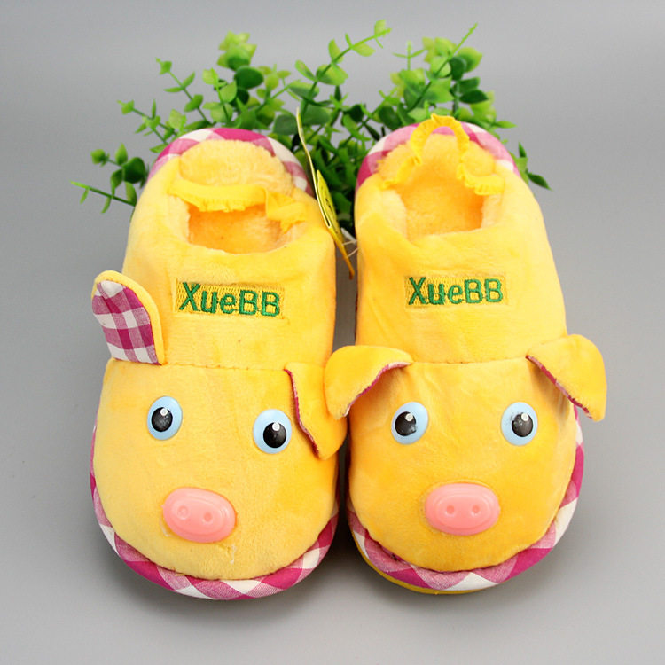 Pantoufles enfants en suède pour hiver - Ref 1020276 Image 55