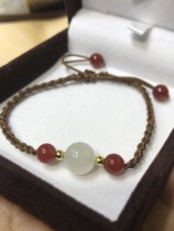 Hetian Jade mutton white jade bracelet gift