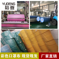 PP colour non-woven fabric water sprubra printed gradient fabric non-woven fabric high end waterproof flat color protective cloth