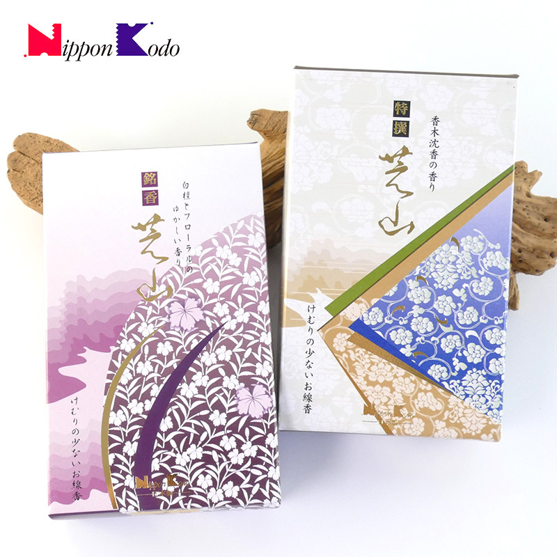 Japan Xiangtang Nippon Kodo Zhishan special line incense white sandalwood imported agarwood cherry incense home incense incense