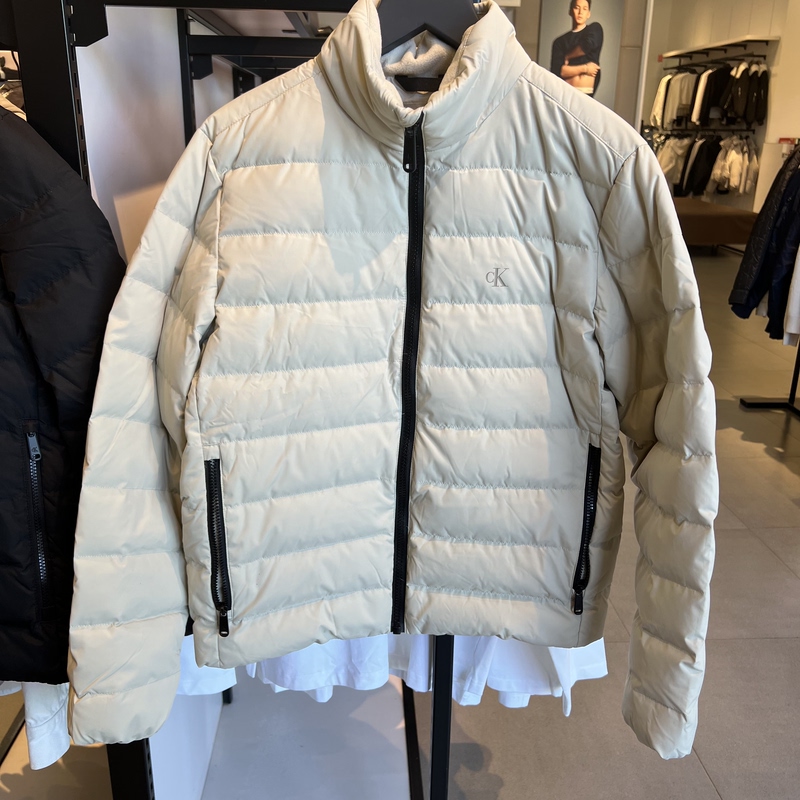 Directly from the Store, Calvin Klein Genuine Ck Men's 90% Duck down Stand Collar down Jacket J326961, No Returns or Exchanges