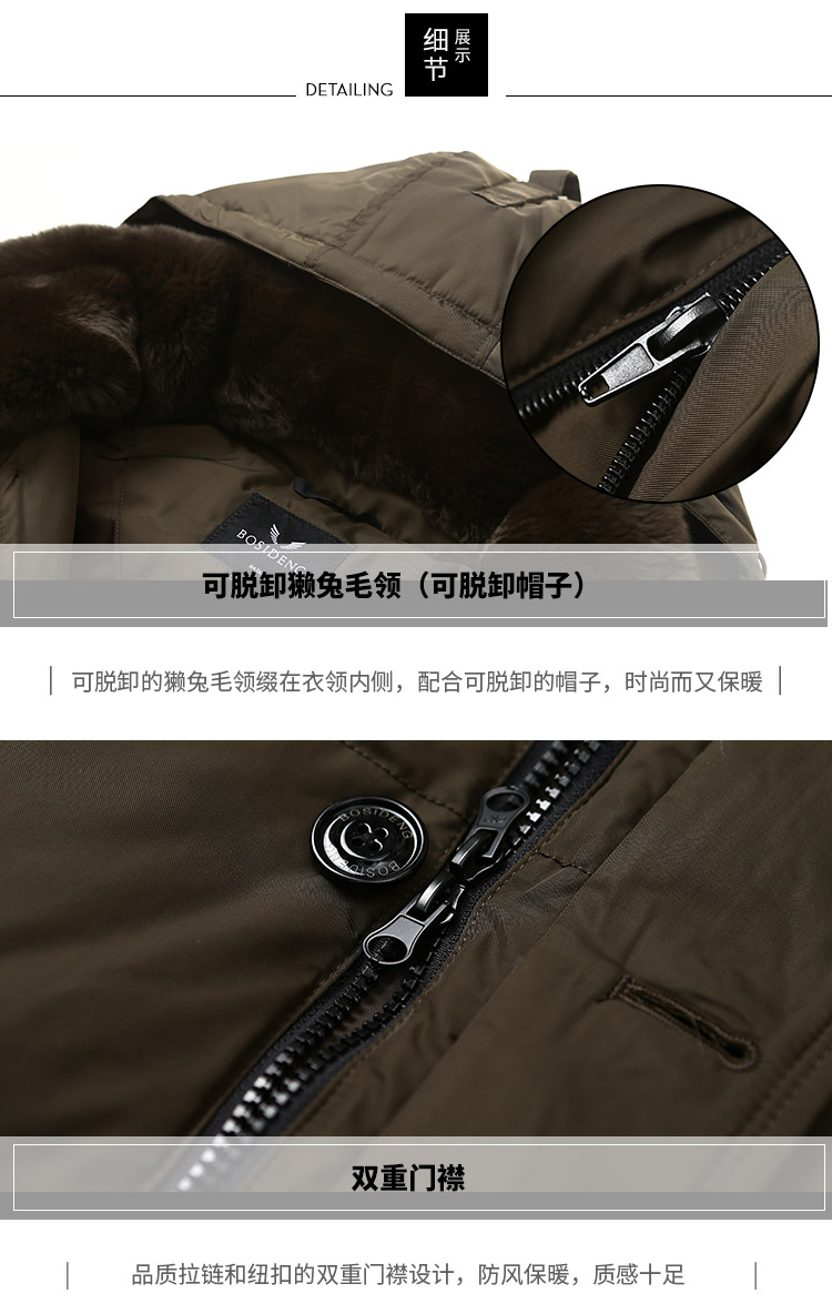 Blouson homme BOSIDENG    - Ref 3120548 Image 31