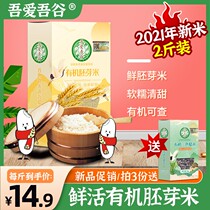 Organic germ rice 1000g grain rice grain rice new rice grain baby nutritional coarse grain