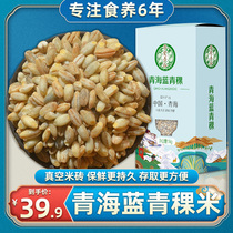 Wu Aiwu Qinghai blue and blue highland barley rice green barley wine milk tea supplemented with rice raw barley raw barley rice