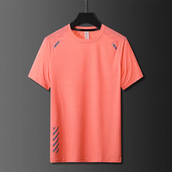 Sports short-sleeved ice silk quick-drying running fitness