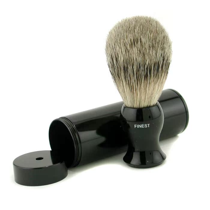 E剃须  带盒旅行装剃须刷- Black 1pc