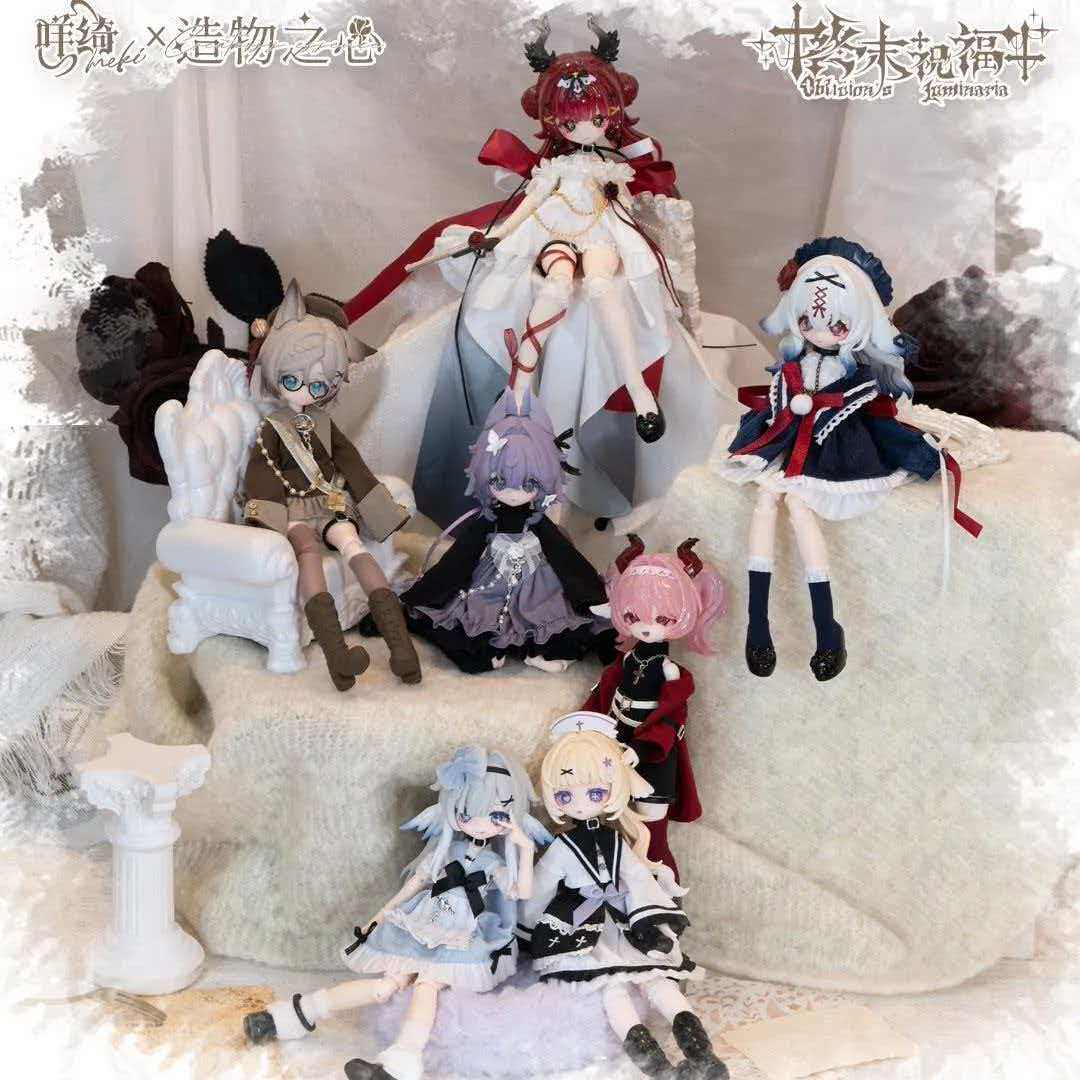 Баа Ци Меки Финальное благословение Слепая коробка 8 очков BJD Подвижная кукла Игрушка-украшение Кукла ручной работы Подарок на день рождения Изображение 1