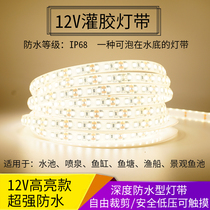 led light strip 12v patch bright waterproof swimming pool fish tank sailing car outdoor night market outdoor soft light bar