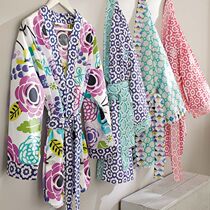 With updated special ~ exit day style kimono lady full cotton printed bathrobe home conserved holiday pyjamas long sleeve sleeping dress