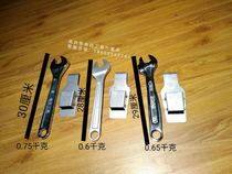 Shelf worker wrench fixed wrench wrench set single head wrench 304 stainless steel wrench belt hanging set