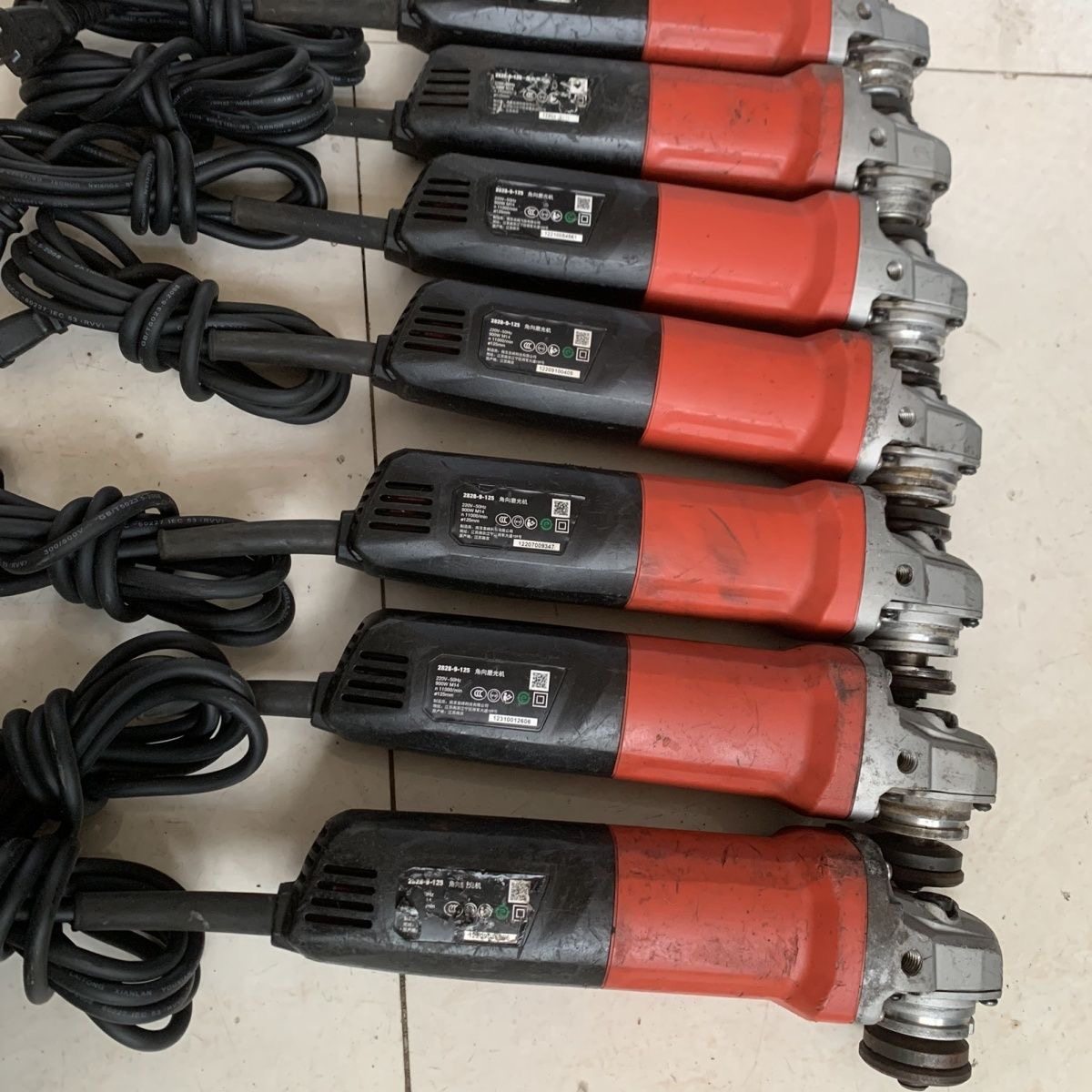 二手大有角磨机125大型工业大功率切割型号 2828-9-125   900瓦