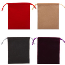 Charging treasure mobile phone jewelry Jewelry flannel bag Mobile phone mobile power bag dustproof black protective cover cloth cover