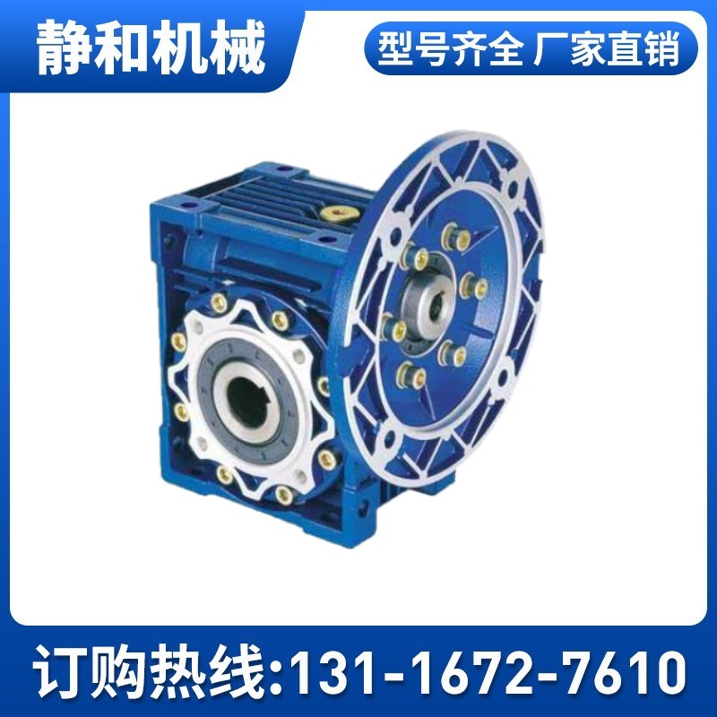 NMRV Worm gear RV reducer Small with motor Servo stepper gearbox reducer Vertical